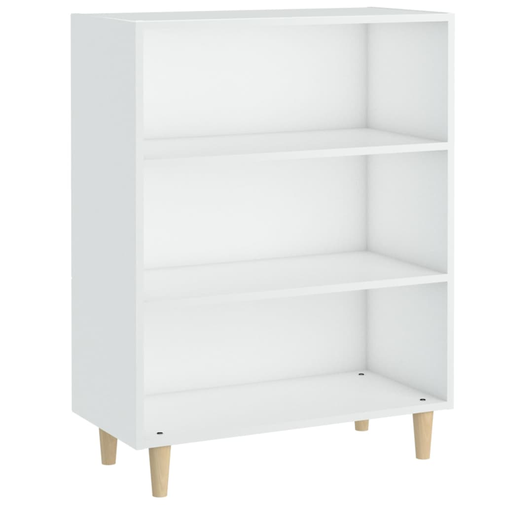 vidaXL Szafka, biała, 69,5x32,5x90 cm, materiał drewnopochodny