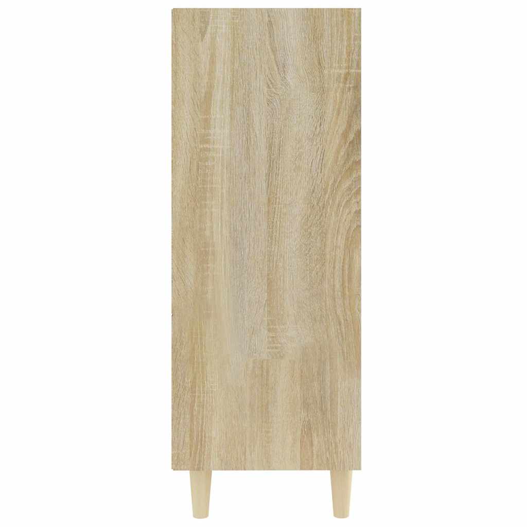 vidaXL Szafka, dąb sonoma, 69,5x32,5x90 cm, materiał drewnopochodny