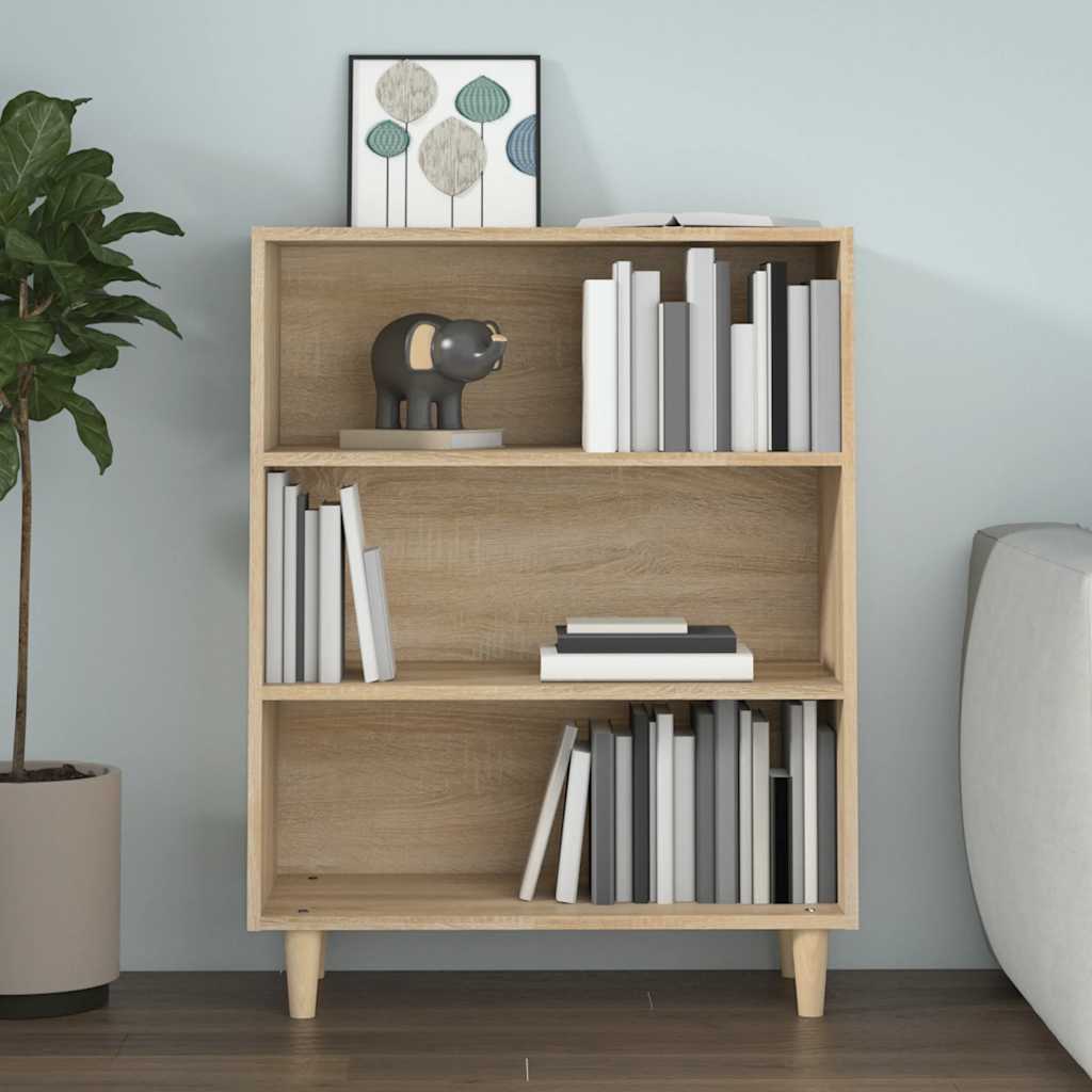 vidaXL Szafka, dąb sonoma, 69,5x32,5x90 cm, materiał drewnopochodny