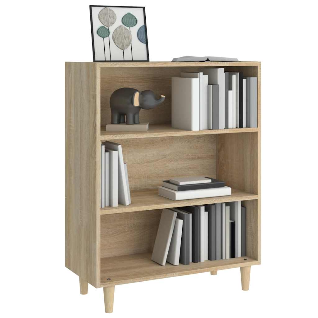 vidaXL Szafka, dąb sonoma, 69,5x32,5x90 cm, materiał drewnopochodny