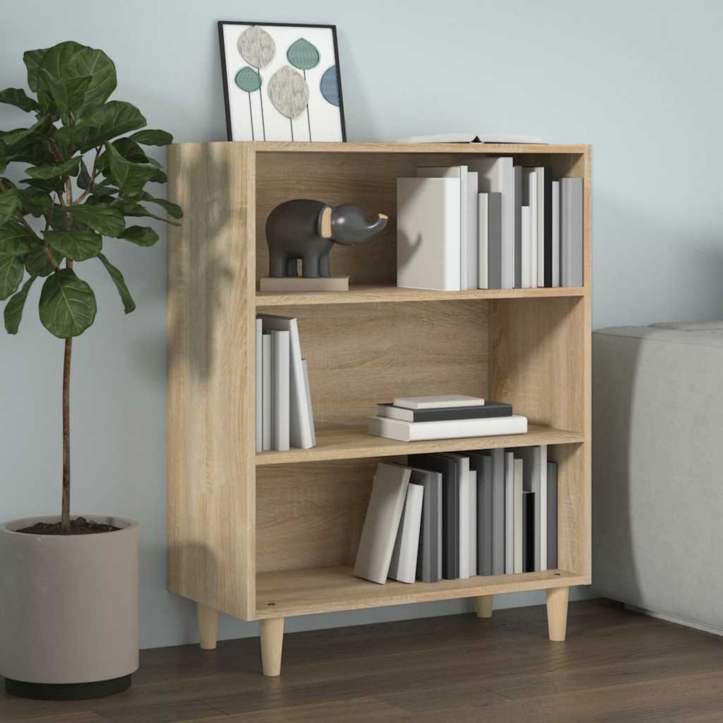 vidaXL Szafka, dąb sonoma, 69,5x32,5x90 cm, materiał drewnopochodny