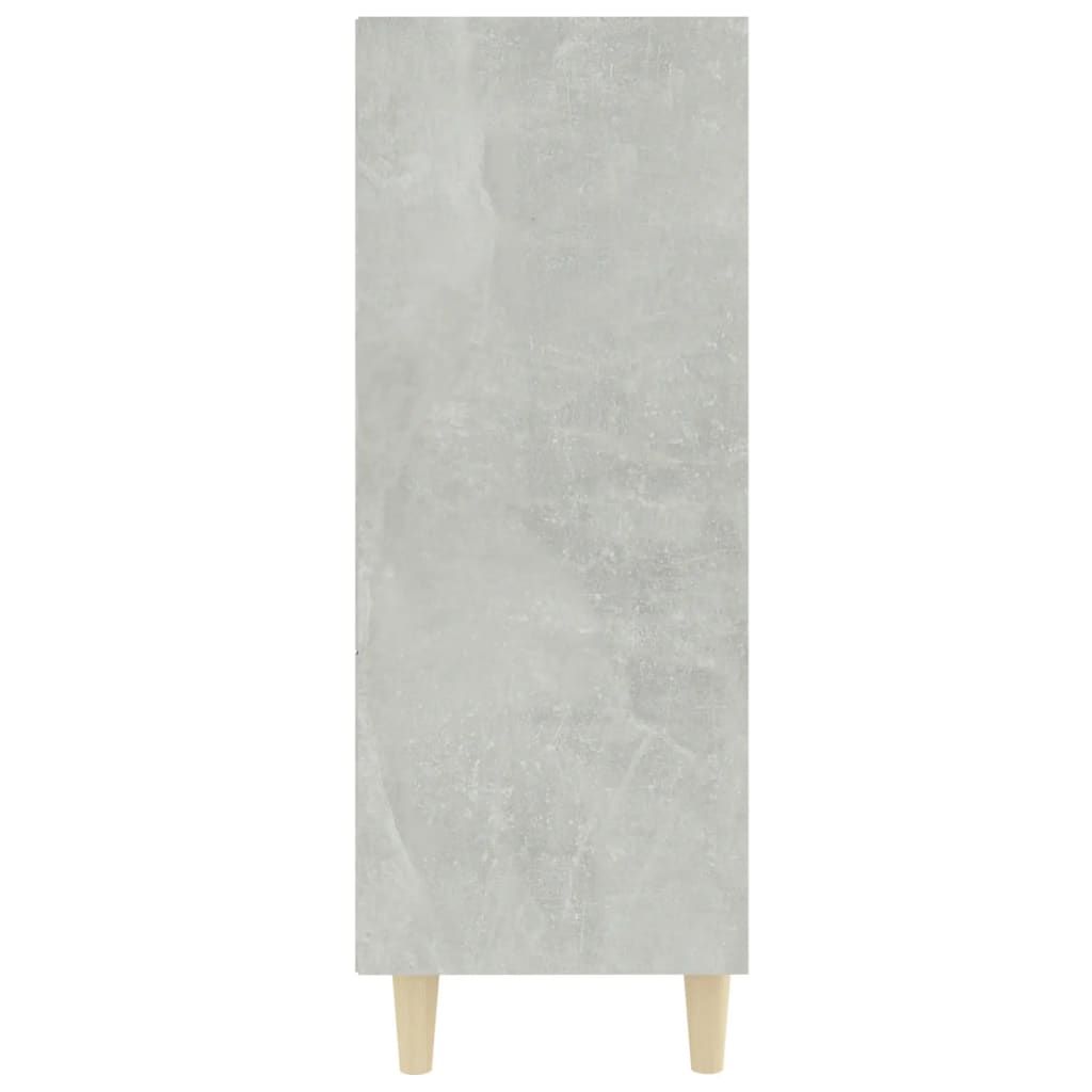 vidaXL Szafka, szarość betonu 69,5x32,5x90 cm, materiał drewnopochodny