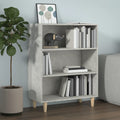 vidaXL Szafka, szarość betonu 69,5x32,5x90 cm, materiał drewnopochodny