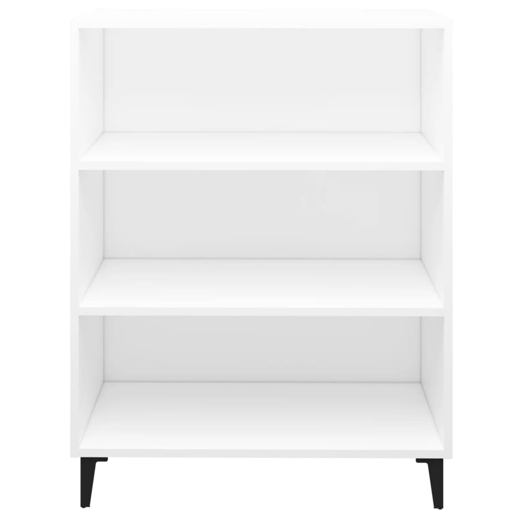 vidaXL Szafka, biała, 69,5x32,5x90 cm, materiał drewnopochodny
