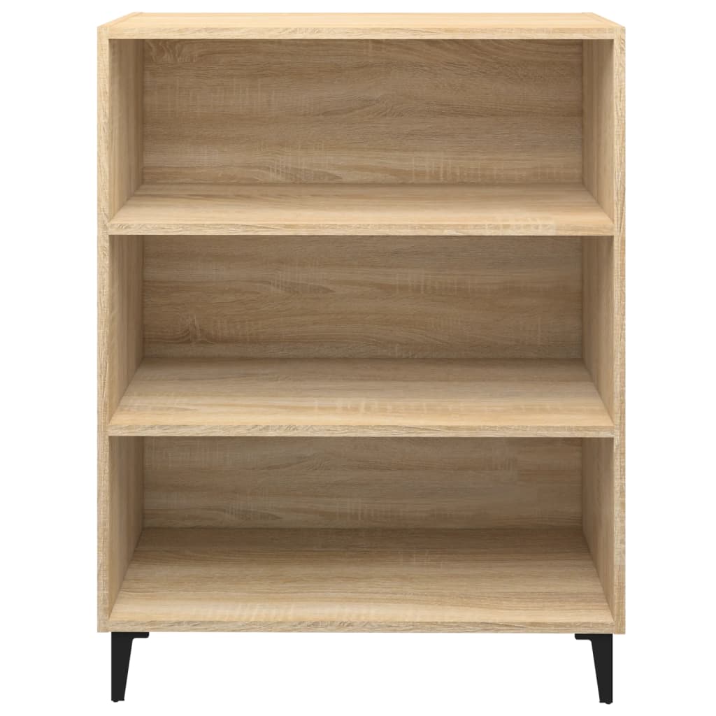 vidaXL Szafka, dąb sonoma, 69,5x32,5x90 cm, materiał drewnopochodny