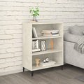 vidaXL Szafka, szarość betonu 69,5x32,5x90 cm, materiał drewnopochodny