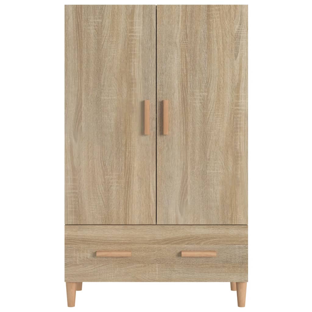 vidaXL Wysoka szafka, dąb sonoma 70x31x115 cm, materiał drewnopochodny