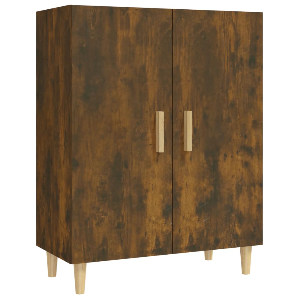 vidaXL Szafka, przydymiony dąb, 70x34x90 cm, materiał drewnopochodny