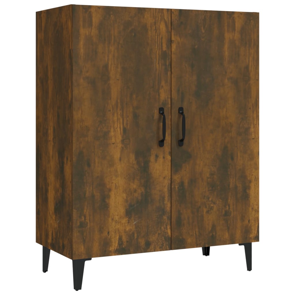 vidaXL Szafka, przydymiony dąb, 70x34x90 cm, materiał drewnopochodny