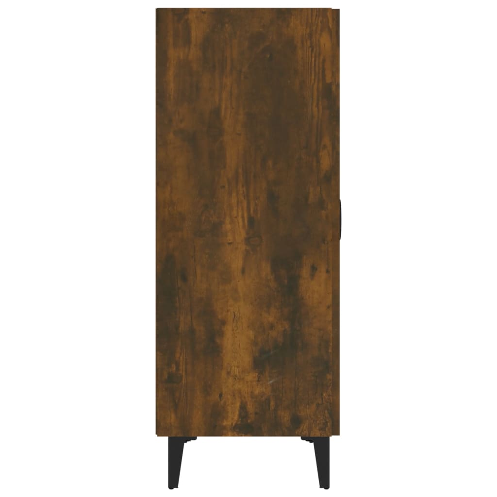 vidaXL Szafka, przydymiony dąb, 70x34x90 cm, materiał drewnopochodny