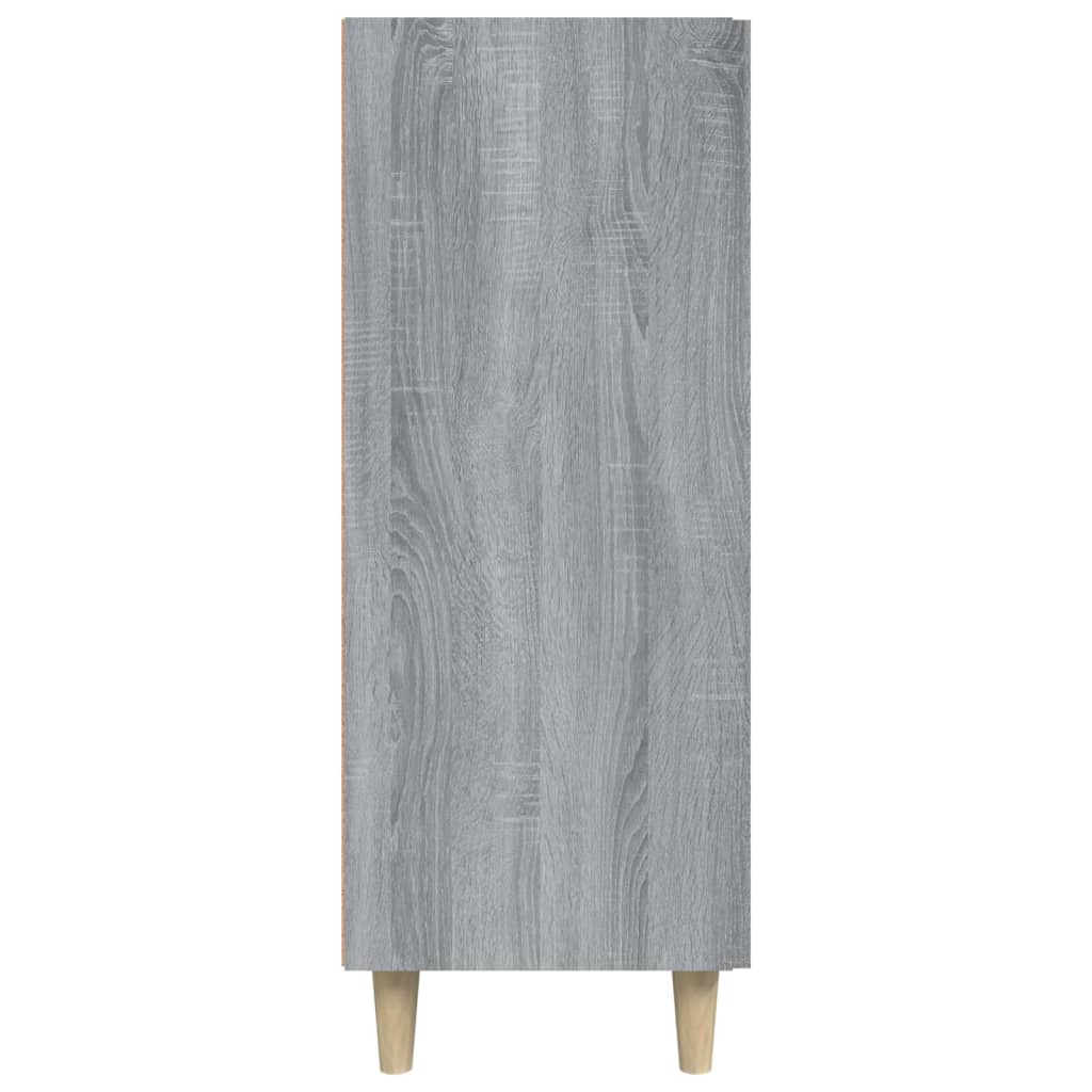 vidaXL Szafka, szary dąb sonoma, 69,5x34x90cm, materiał drewnopochodny