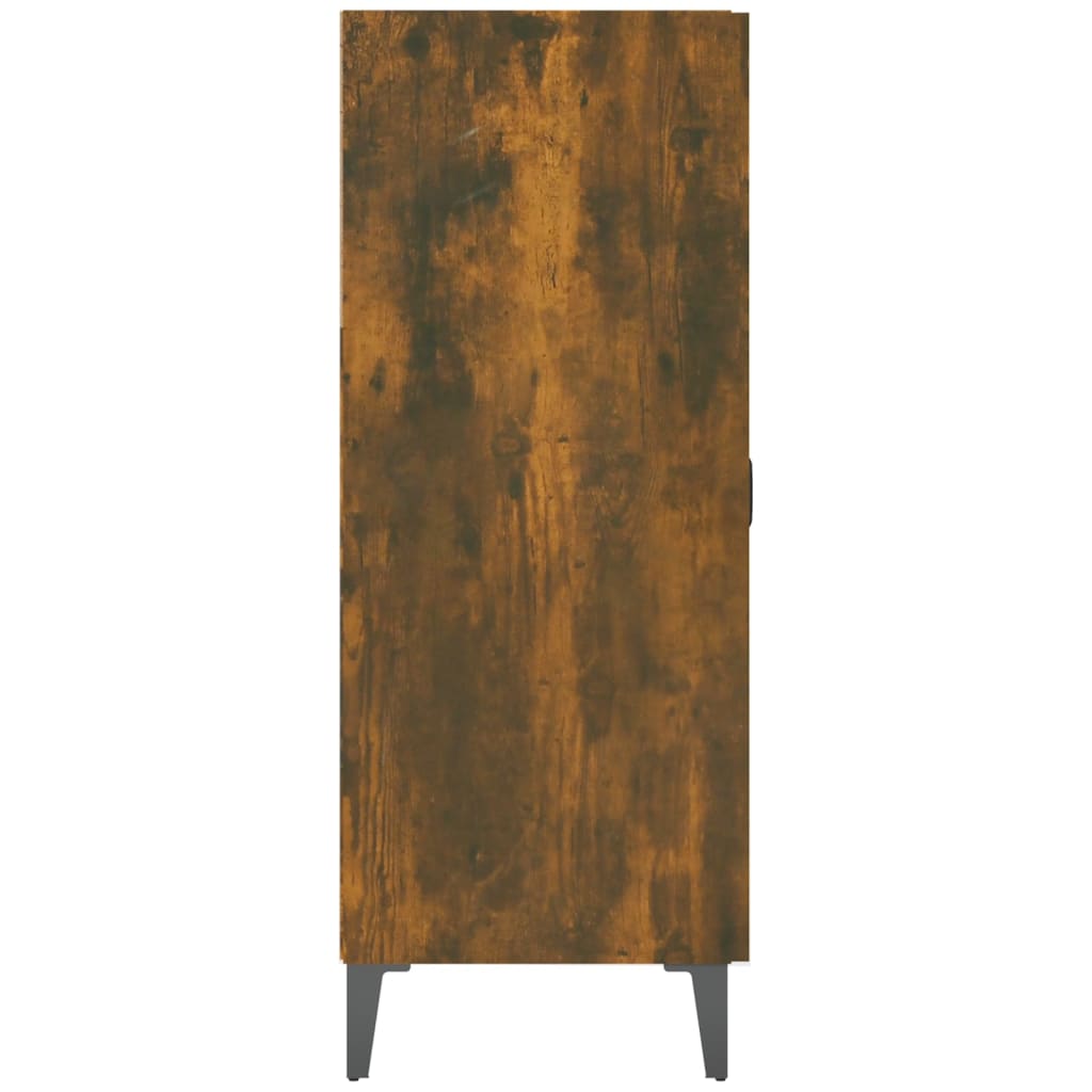 vidaXL Szafka, przydymiony dąb, 69,5x34x90 cm, materiał drewnopochodny