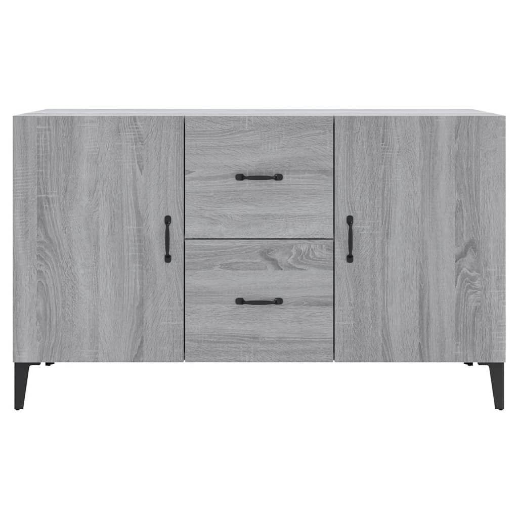 vidaXL Komoda, szary dąb sonoma, 100x36x60 cm, materiał drewnopochodny