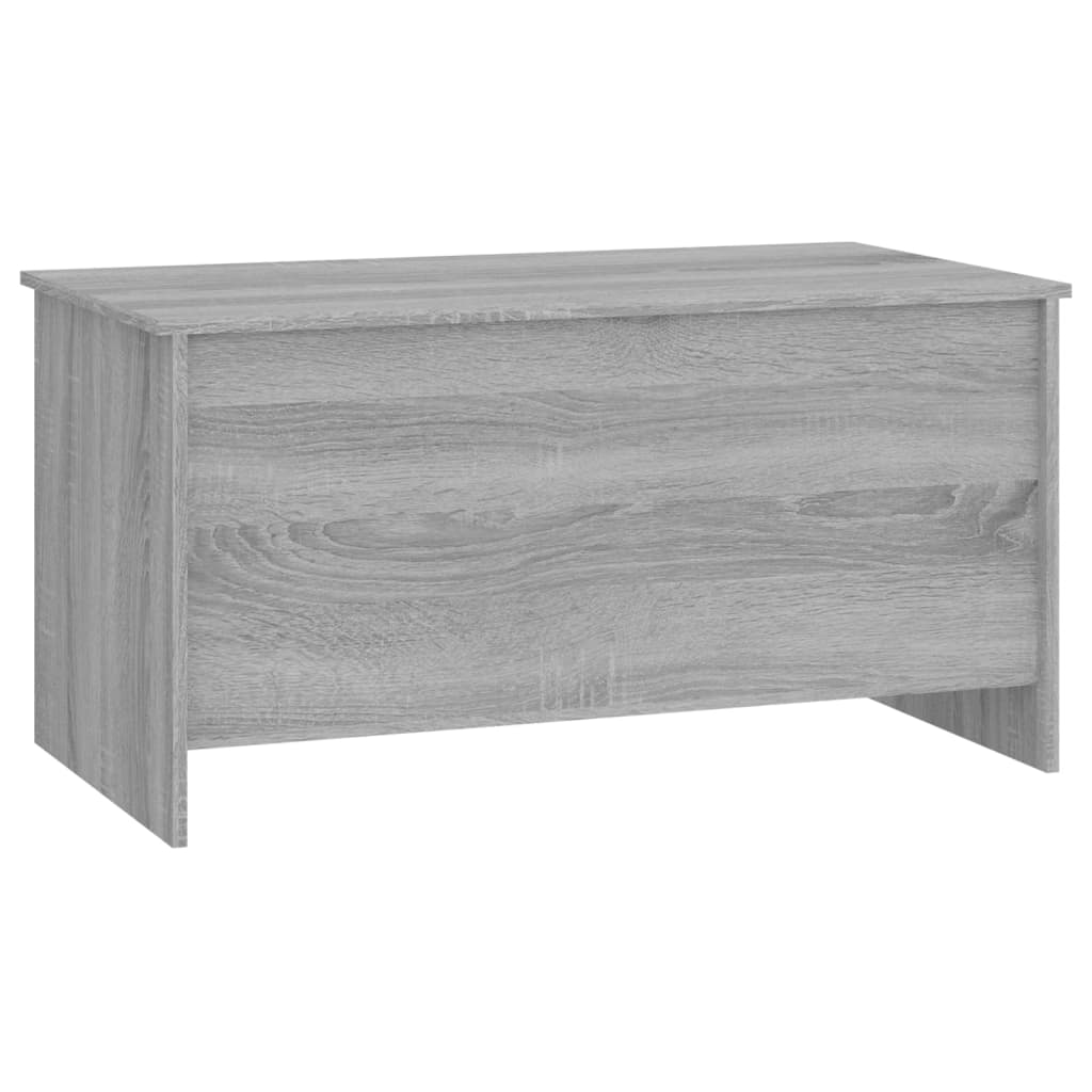vidaXL Stolik kawowy, szary dąb sonoma, 102x55,5x52,5 cm