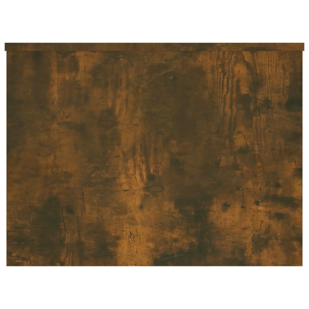 vidaXL Stolik kawowy, przydymiony dąb, 80x55,5x41,5 cm