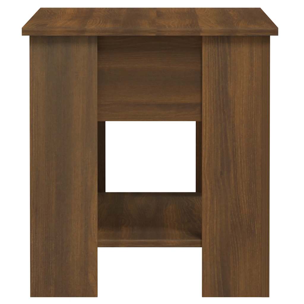 vidaXL Stolik kawowy, brązowy dąb 101x49x52 cm materiał drewnopochodny