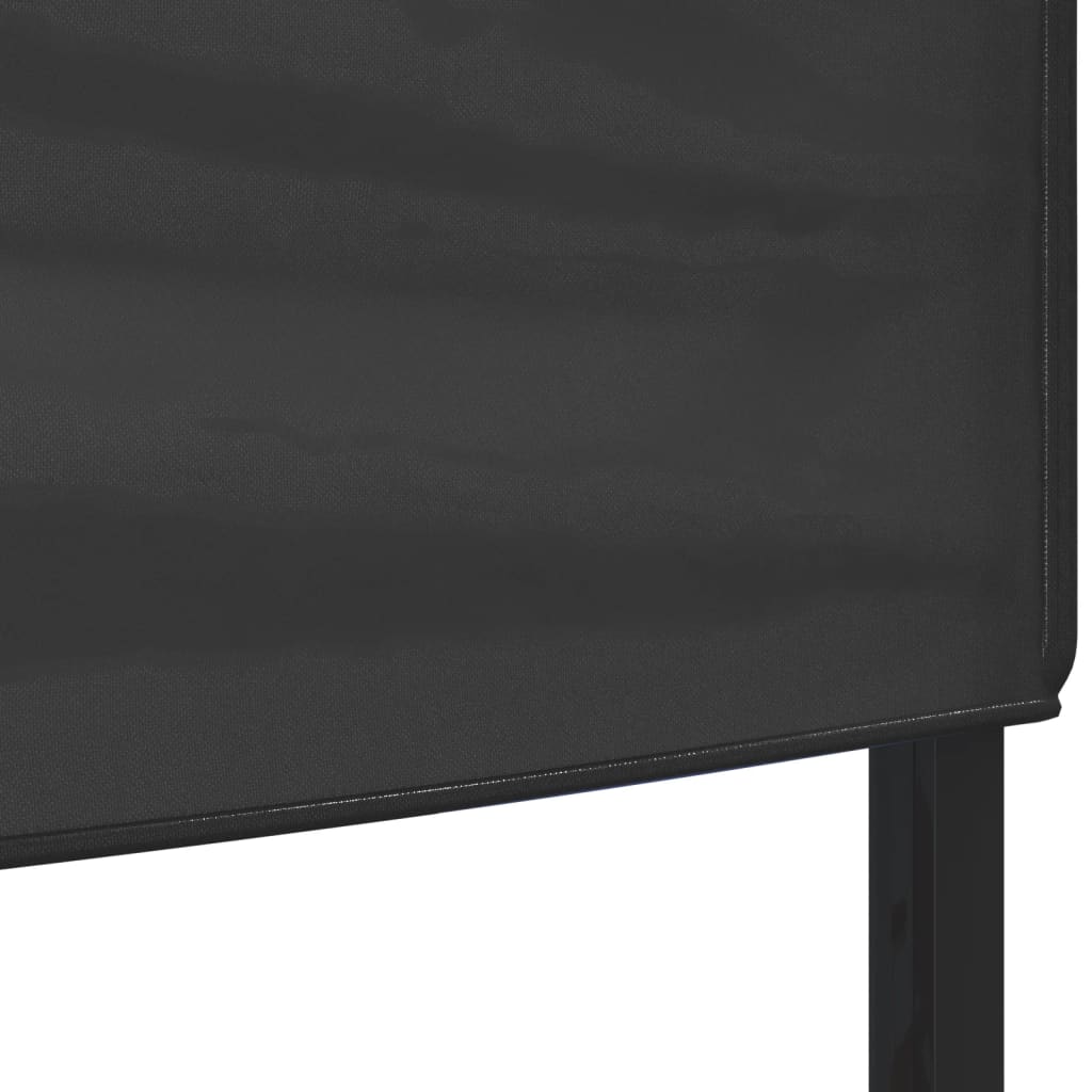 vidaXL Składany namiot imprezowy, antracytowy, 3x3 m