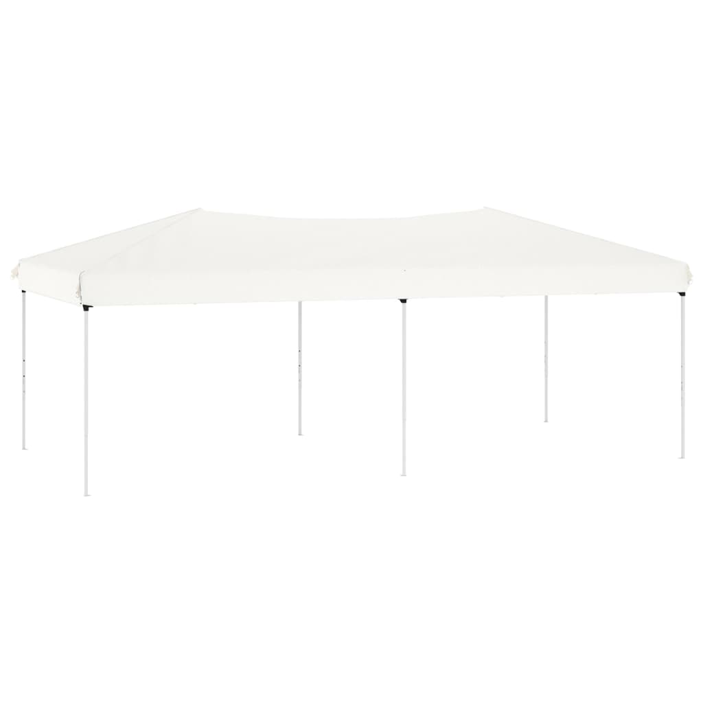 vidaXL Składany namiot imprezowy, biały, 3x6 m