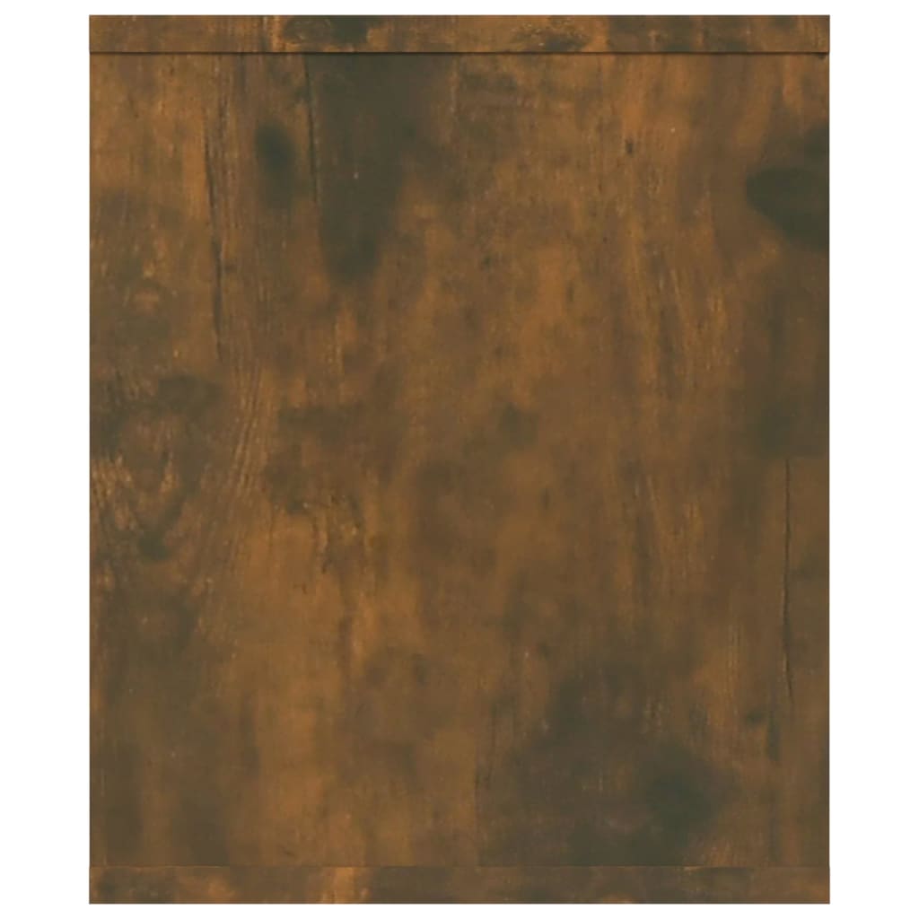 vidaXL Regał na książki/szafka RTV, przydymiony dąb, 143x30x36 cm