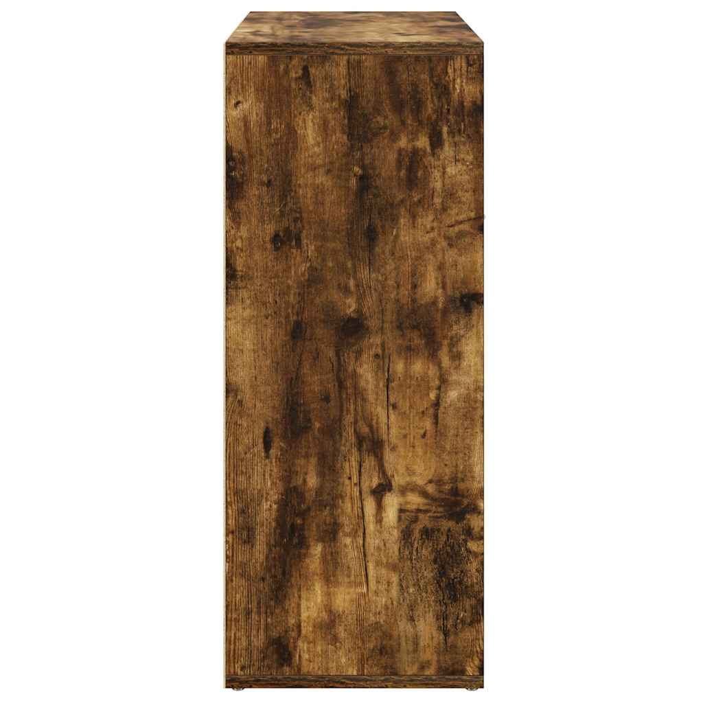 vidaXL Szafka, przydymiony dąb, 60x30x75 cm, materiał drewnopochodny