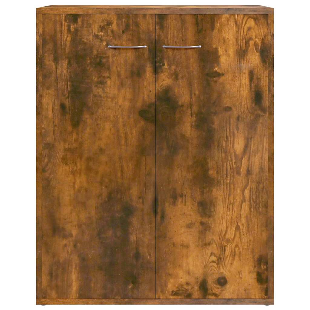 vidaXL Szafka, przydymiony dąb, 60x30x75 cm, materiał drewnopochodny