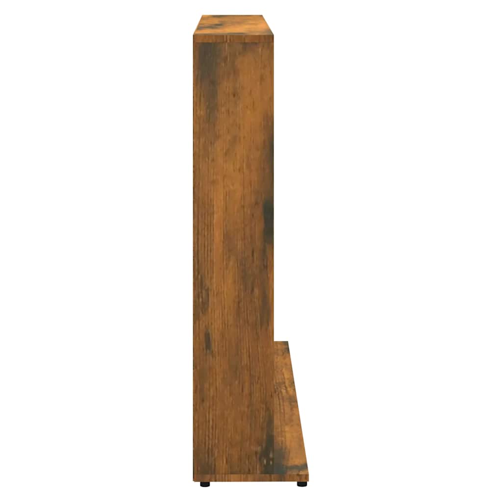 vidaXL Szafka na płyty CD, przydymiony dąb, 100x23x89,5 cm
