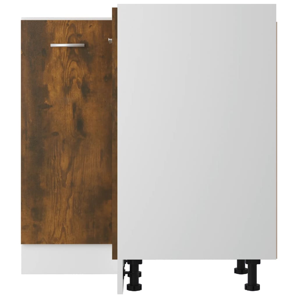 vidaXL Szafka kuchenna, "Lyon", przydymiony dąb, 75,5x75,5x81,5 cm