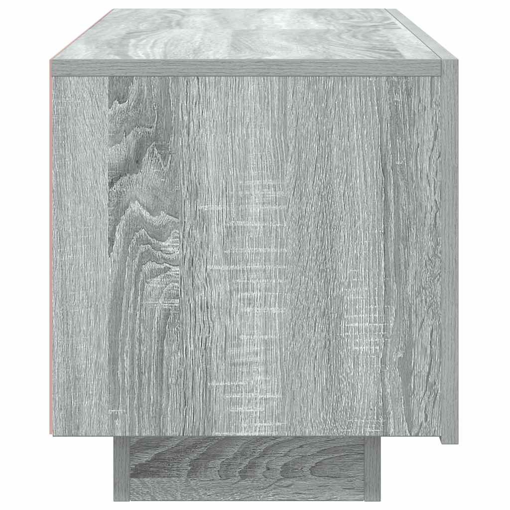 vidaXL Szafka pod telewizor, szary dąb sonoma, 100x35x40 cm