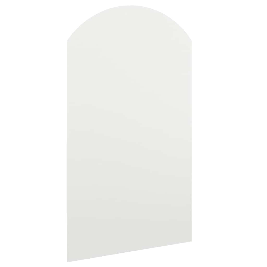 vidaXL Lustro z lampami LED, 70x40 cm, szklane, z łukiem