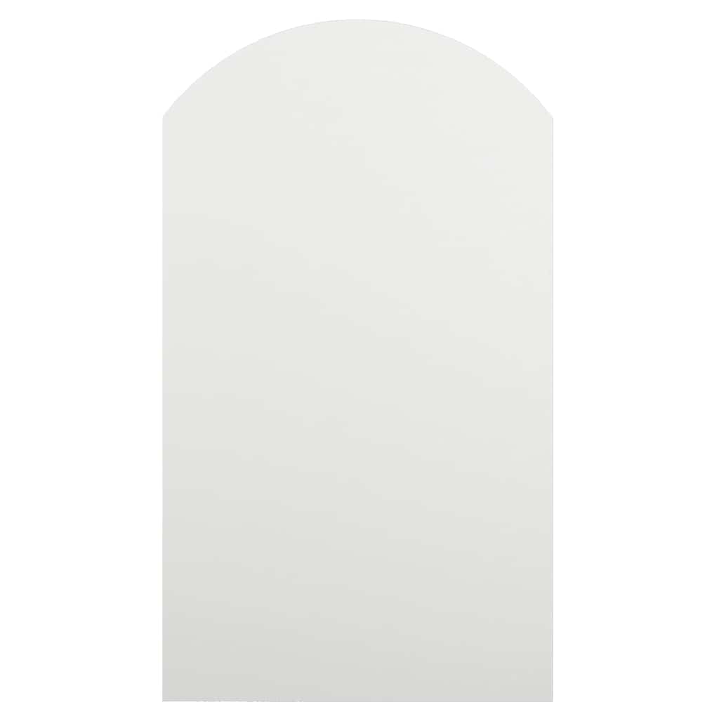 vidaXL Lustro z lampami LED, 70x40 cm, szklane, z łukiem