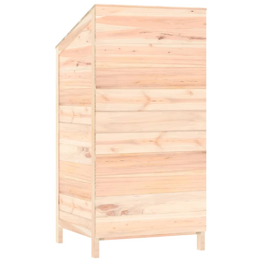 vidaXL Szopa ogrodowa, 55x52x112 cm, lite drewno jodłowe