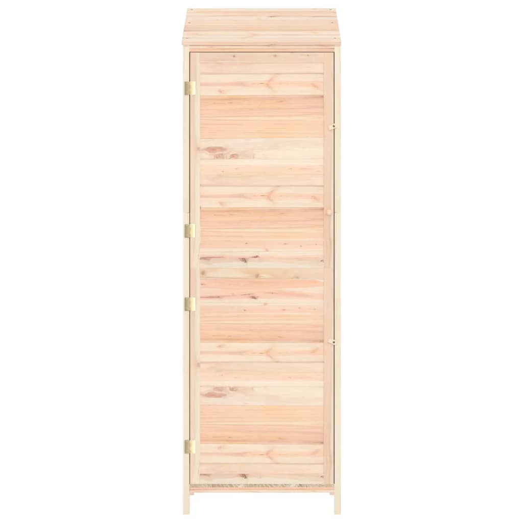 vidaXL Szopa ogrodowa, 55x52x174,5 cm, lite drewno jodłowe