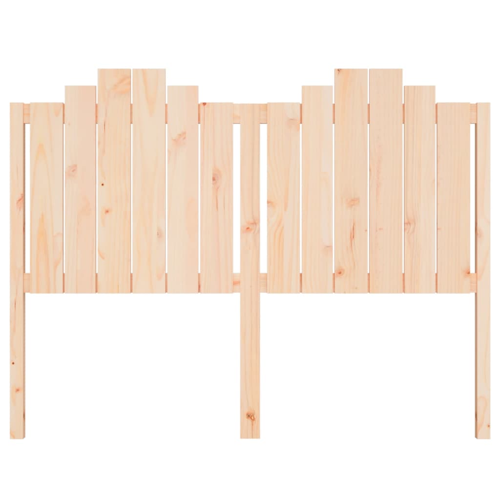 vidaXL Wezgłowie łóżka, 141x4x110 cm, lite drewno sosnowe