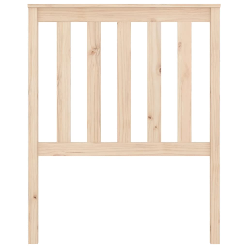 vidaXL Wezgłowie łóżka, 81x6x101 cm, lite drewno sosnowe