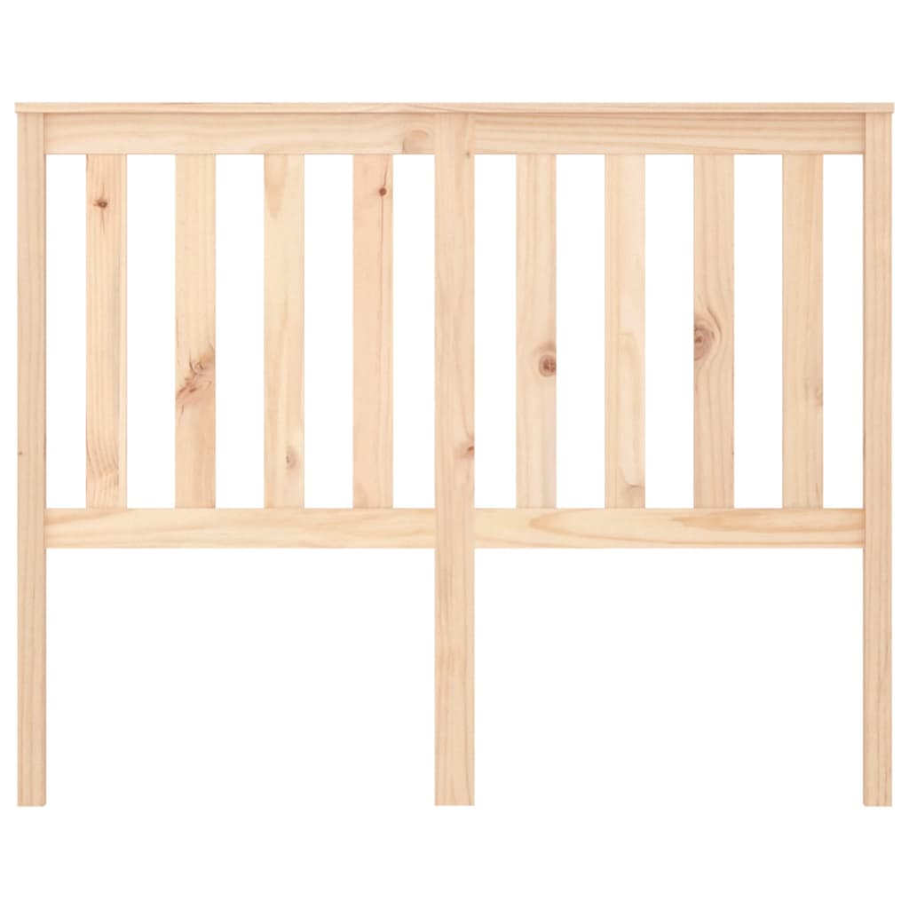 vidaXL Wezgłowie łóżka, 141x6x101 cm, lite drewno sosnowe