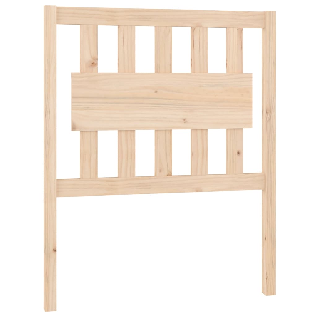 vidaXL Wezgłowie łóżka, 80,5x4x100 cm, lite drewno sosnowe