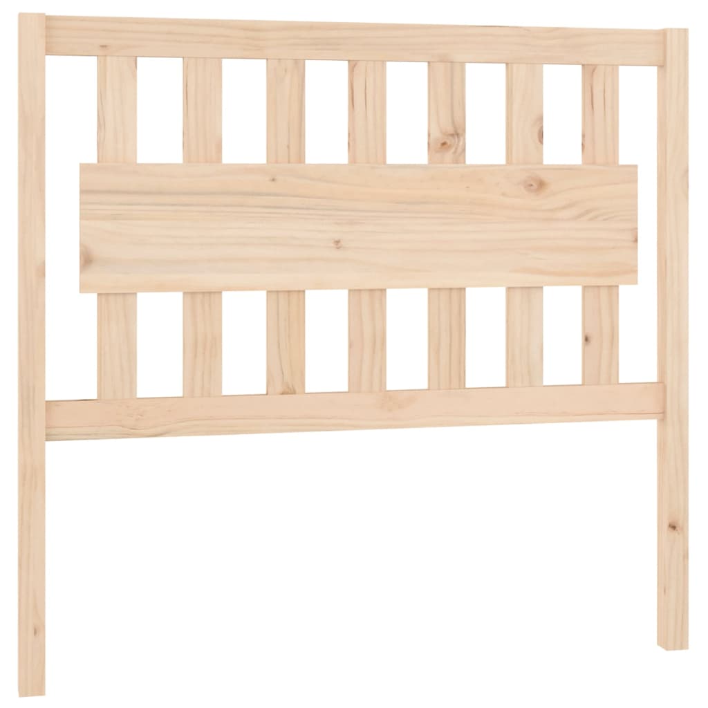 vidaXL Wezgłowie łóżka, 105,5x4x100 cm, lite drewno sosnowe