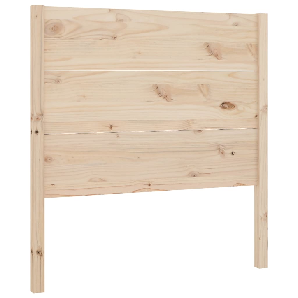 vidaXL Wezgłowie łóżka, 96x4x100 cm, lite drewno sosnowe