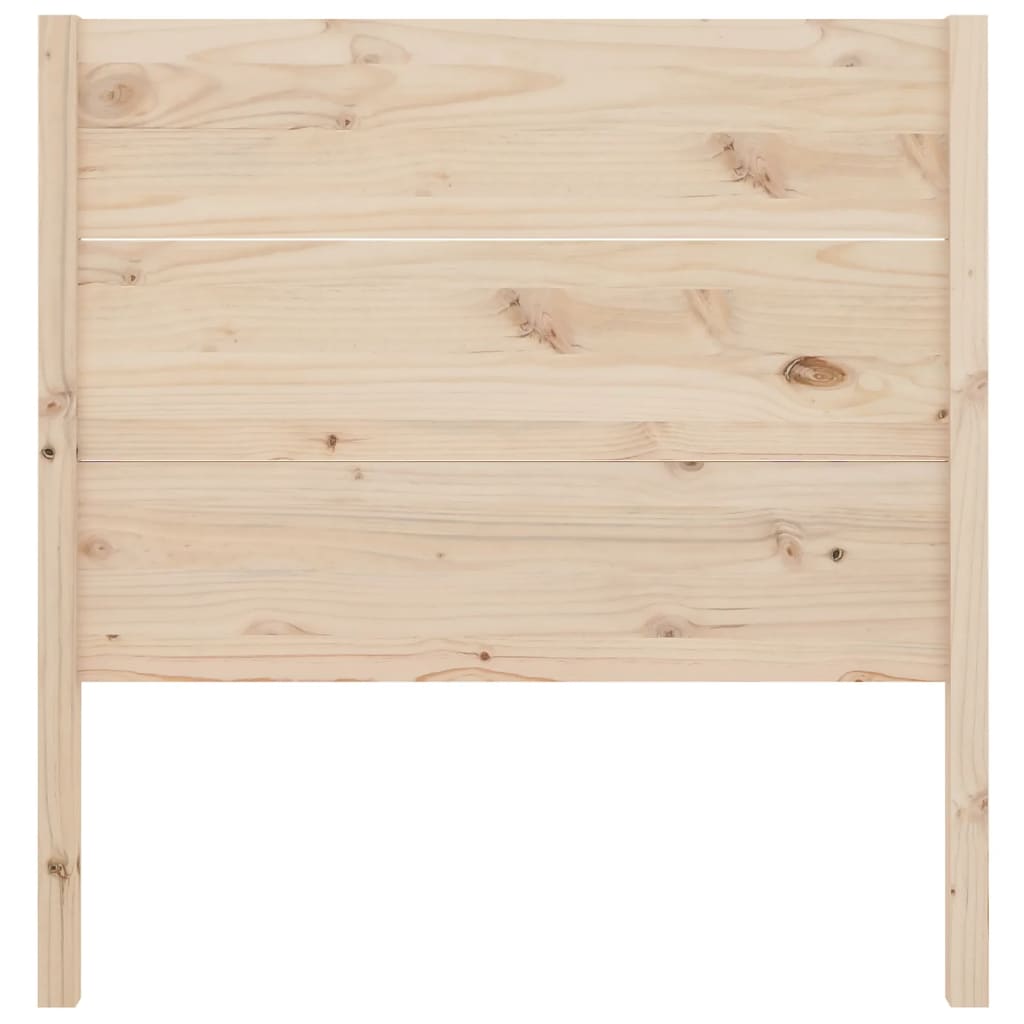 vidaXL Wezgłowie łóżka, 96x4x100 cm, lite drewno sosnowe