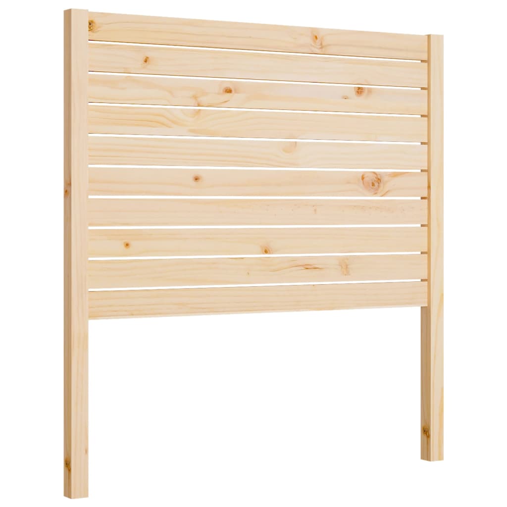 vidaXL Wezgłowie łóżka, 81x4x100 cm, lite drewno sosnowe