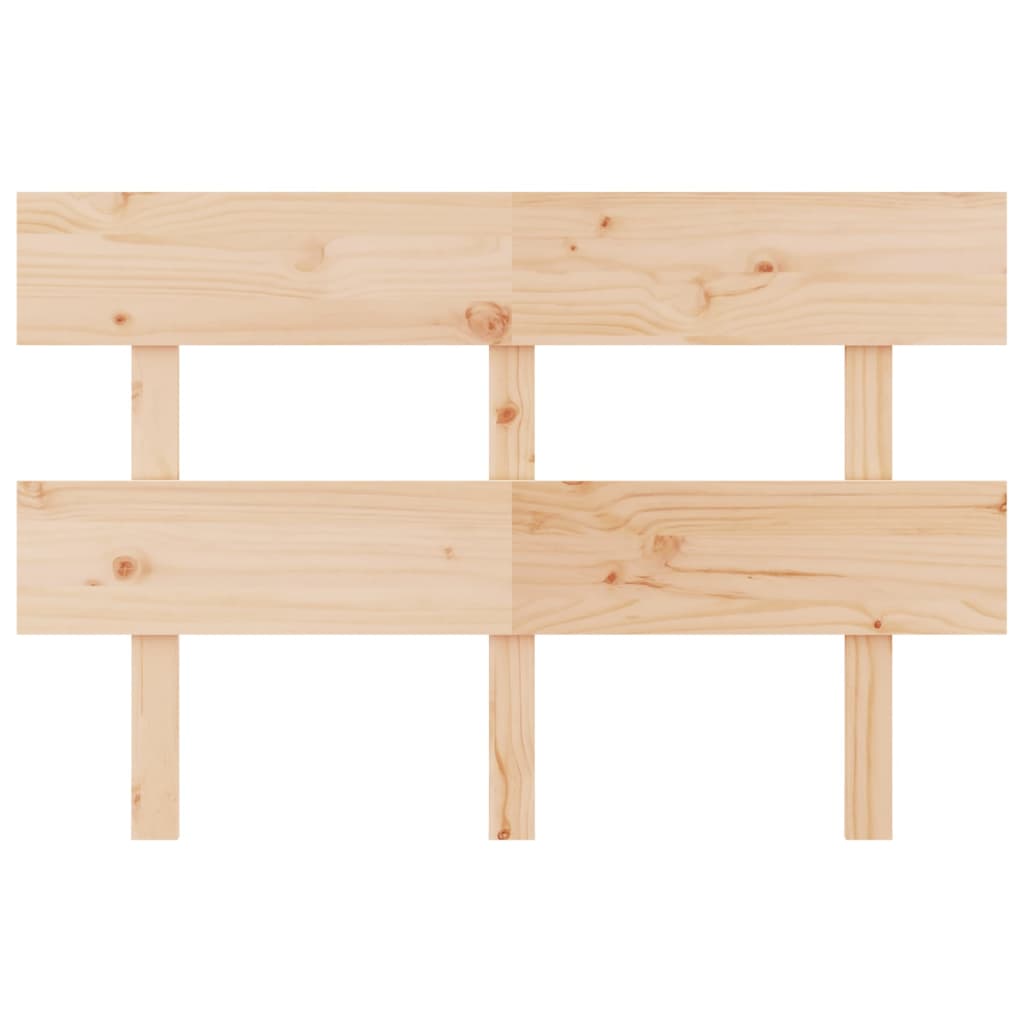 vidaXL Wezgłowie łóżka, 144x3x81 cm, lite drewno sosnowe