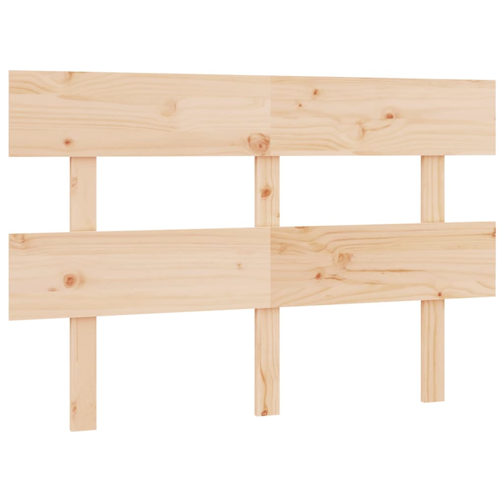 vidaXL Wezgłowie łóżka, 164x3x81 cm, lite drewno sosnowe