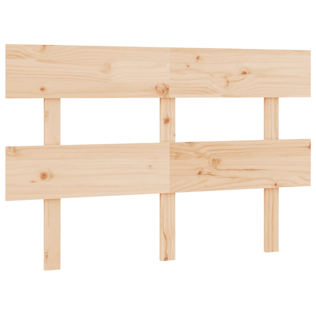 vidaXL Wezgłowie łóżka, 184x3x81 cm, lite drewno sosnowe
