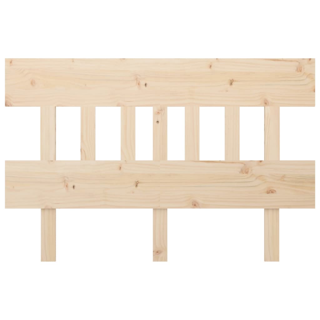 vidaXL Wezgłowie łóżka, 163,5x3x81 cm, lite drewno sosnowe