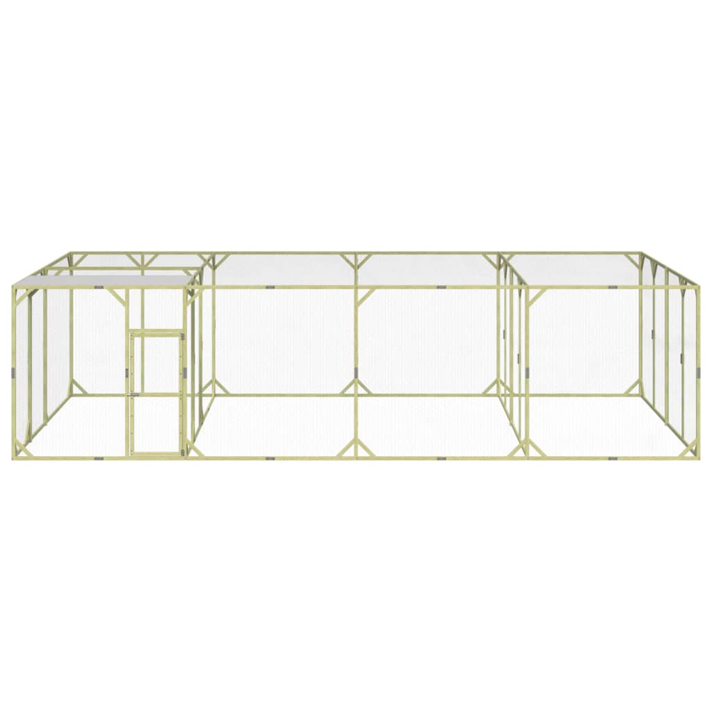 vidaXL Klatka dla kurcząt, 800x400x200 cm, impregnowane drewno sosnowe