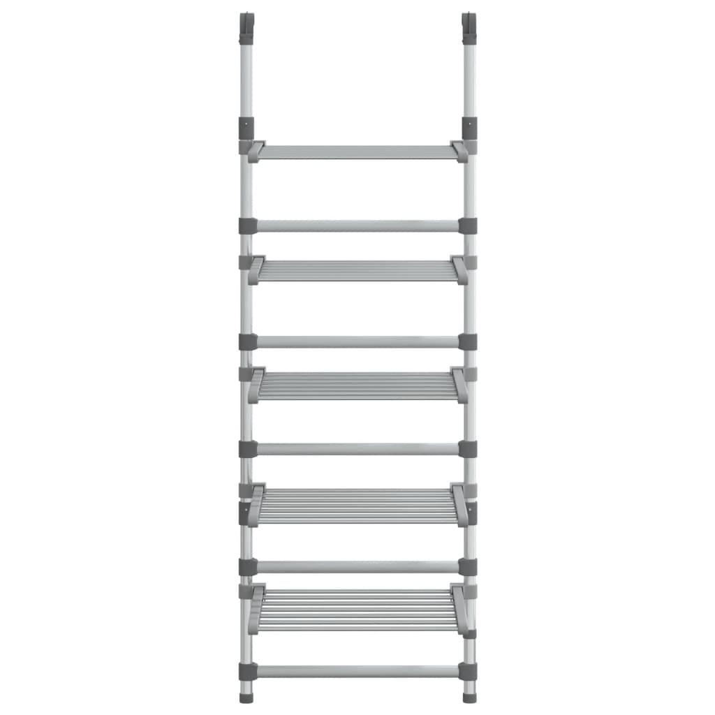 vidaXL Wisząca suszarka na pranie, 5-poziomowa, aluminium