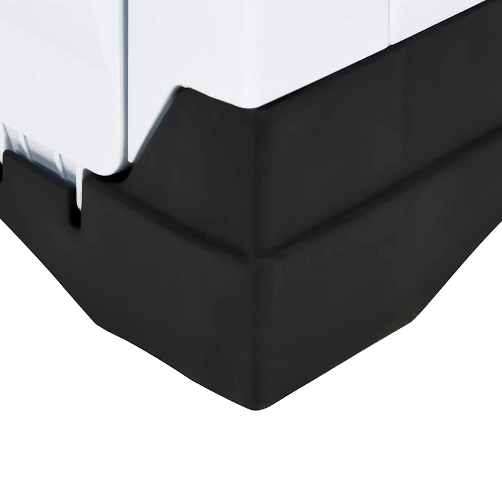 vidaXL Buda dla psa, niebieska, 90,5x68x66 cm, polipropylen