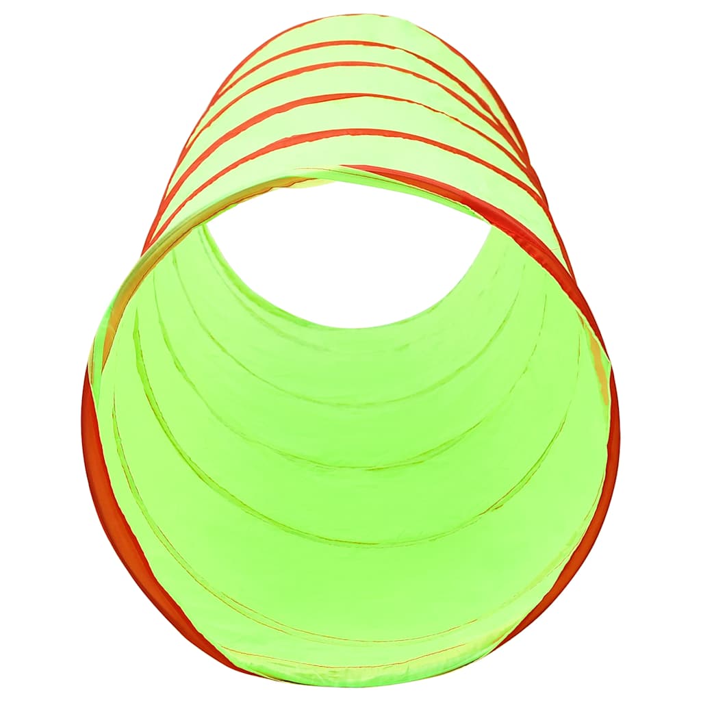 vidaXL Tunel do zabawy dla dzieci, 250 piłek, zielony 175 cm poliester