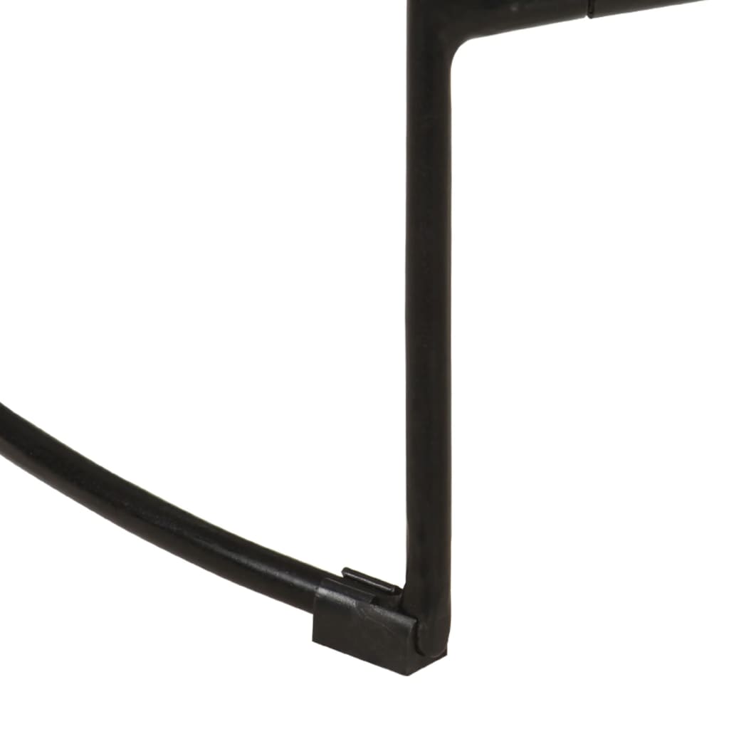vidaXL Stołki barowe Gavin, 2 szt., 45x38x53 cm, lite drewno mango