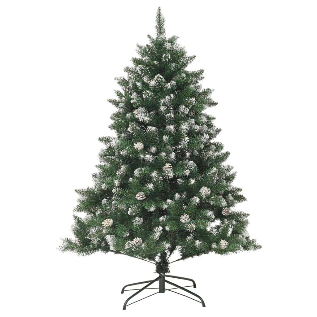 vidaXL Sztuczna choinka ze stojakiem, 150 cm, PVC